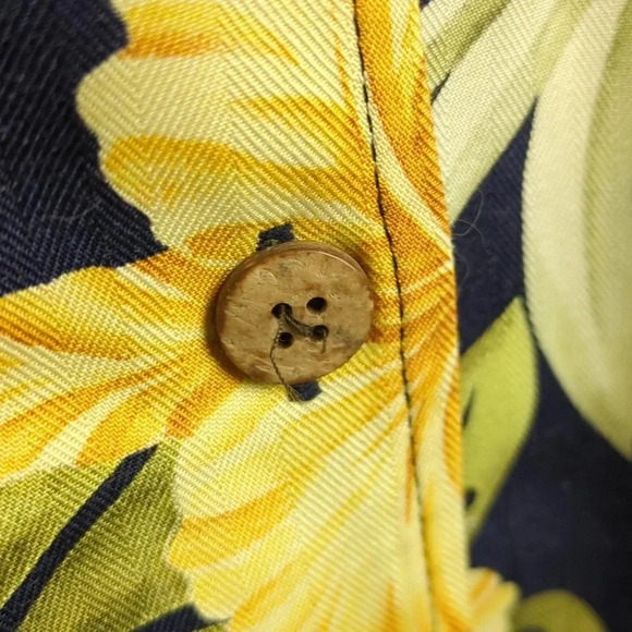 Kitty Rescue! Jamaica Bay Ladies Sleeveless Hawaiian Shirt 100% Rayon - Picture 9 of 12